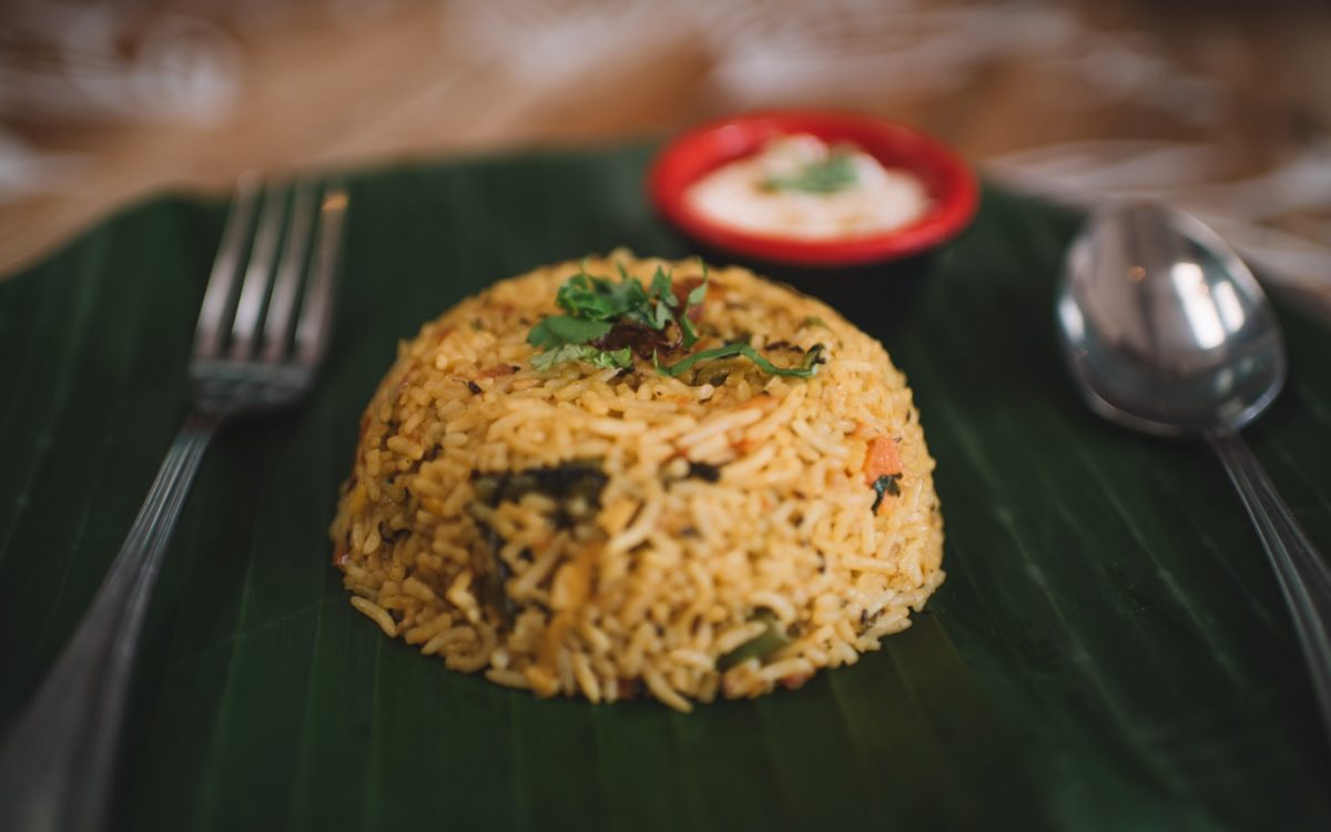 Roti Daal VEGETABLE BIRYANI Cocobeli