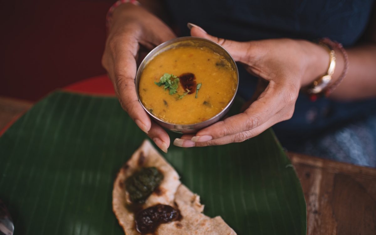 Daal Tadka Roti Daal Cocobeli