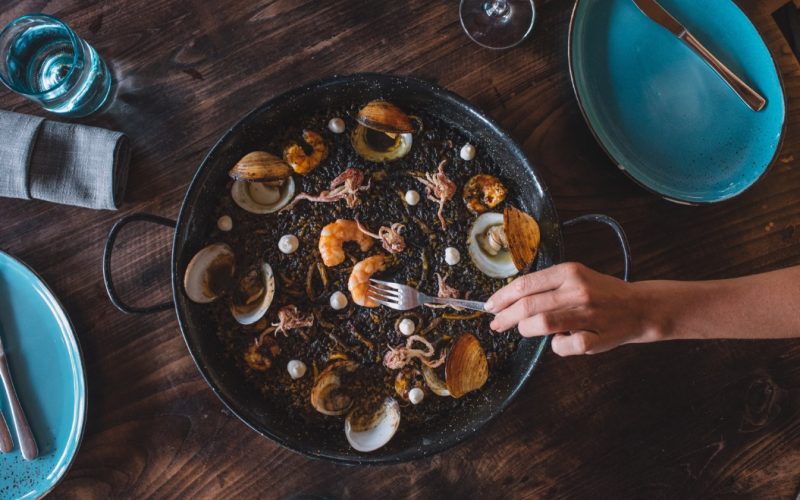 Paella Pescado Bali Cocobeli