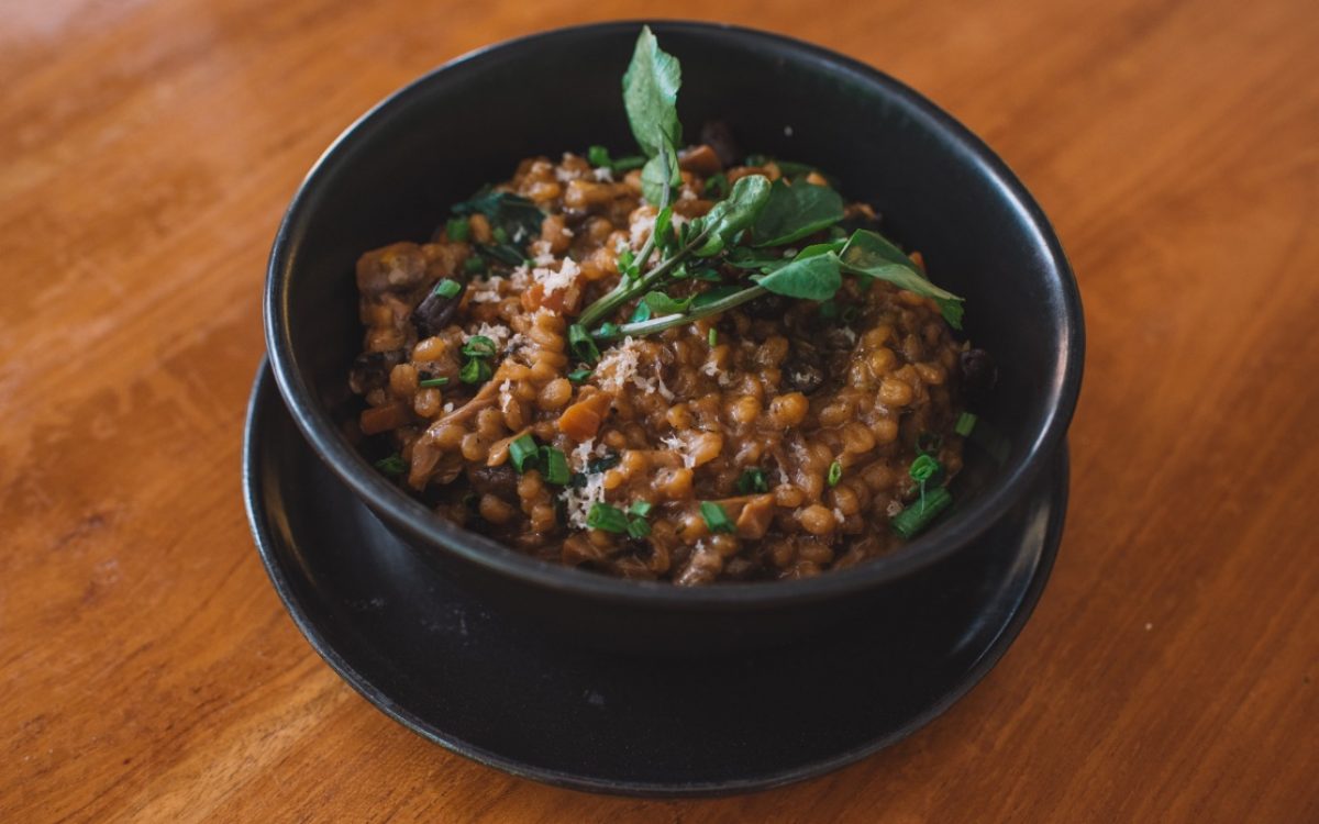 mushroom barley risotto MY BELLA BY SAGE cocobeli